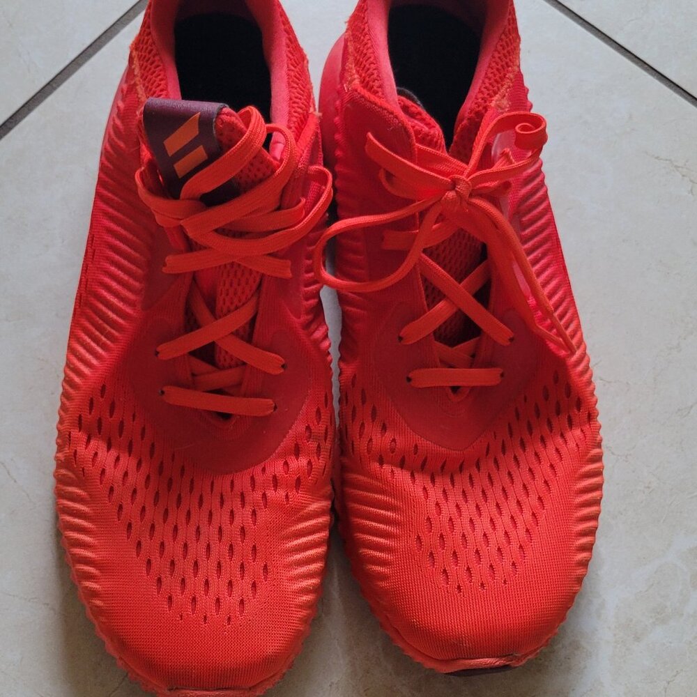 Adidas Alpha Bounce - Orange, Size 11.5